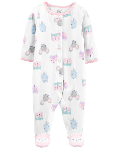 أفرول بناتي ماركة كارترز - أبيض حيوانات