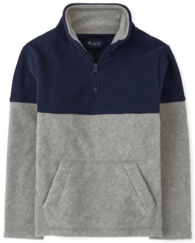 جاكيت ولادي كحلي ورمادي ماركة The children's place