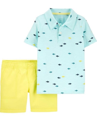 بدلة ولادي قطعتين ماركة كارترز