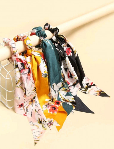 4 حبات ربطة شعر - اكسسوار شعر - موديل رقم 17