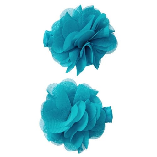 اكسسوار شعر بكلات تركوازي ماركة جيمبوري