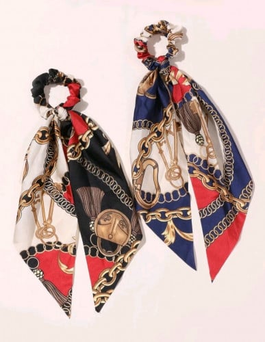 حبتين ربطة شعر - اكسسوار شعر - موديل رقم 11