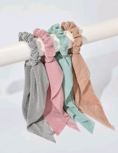 4 حبات ربطة شعر - اكسسوار شعر - موديل رقم 20