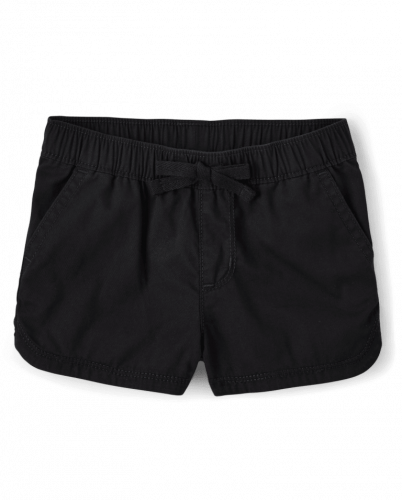 شورت بناتي رسمي أسود ماركة The Children's Place