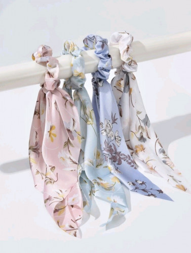 4 حبات ربطة شعر - اكسسوار شعر - موديل رقم 31