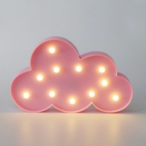 إضاءة غيمة كبيرة