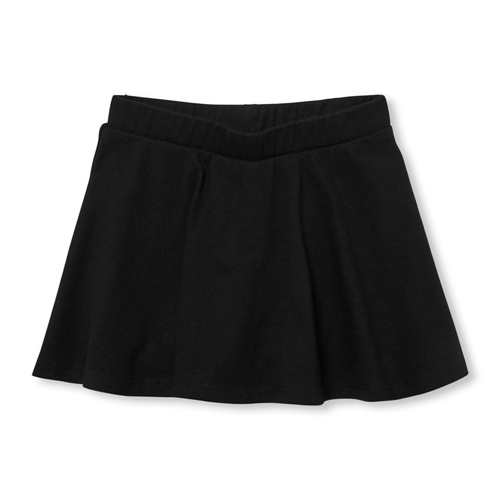 تنورة بشورت - بناتي ماركة The Children's Place - أسود