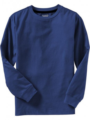 بلوزة ولادي كم طويل ماركة أولد نيفي كحلي