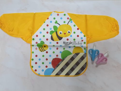مريلة أطفال -أصفر نحلة