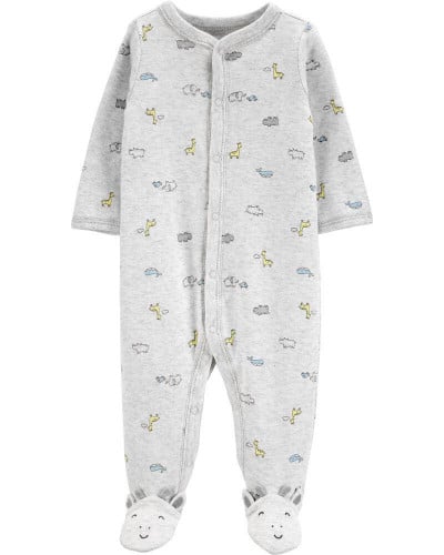 أفرول ولادي ماركة كارترز -رمادي زرافة وحوت