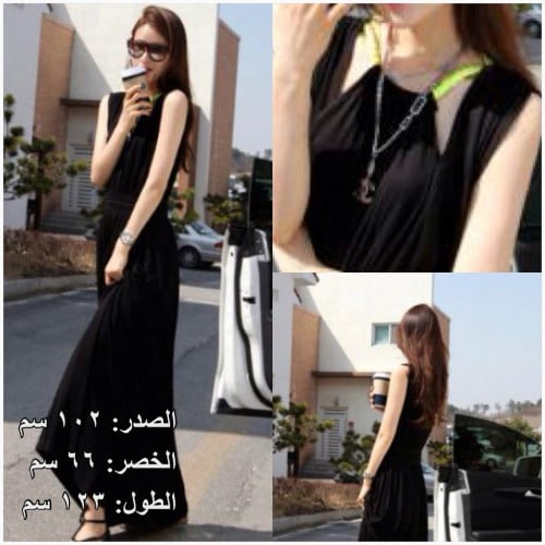 فستان نسائي أسود