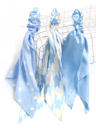 3 حبات ربطة شعر - اكسسوار شعر - موديل رقم 41