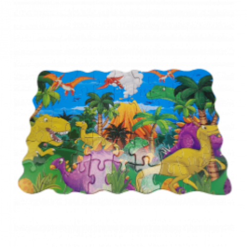 بازل الديناصورات 45 قطعة - Roly Polyz