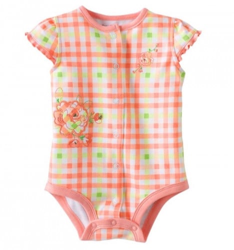 رومبر بناتي ماركة jumping beans - كاروهات برتقالي