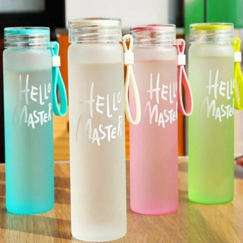 قارورة زجاجية - الغطاء بلاستك