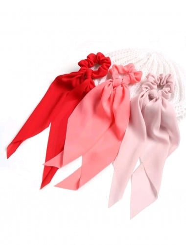 3 حبات ربطة شعر - اكسسوار شعر - موديل رقم 42