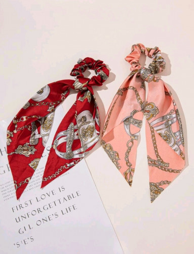 حبتين ربطة شعر - اكسسوار شعر - موديل رقم 2