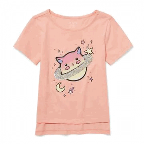 بلوزة بناتي ماركة The children's place - بطيخي ترتر