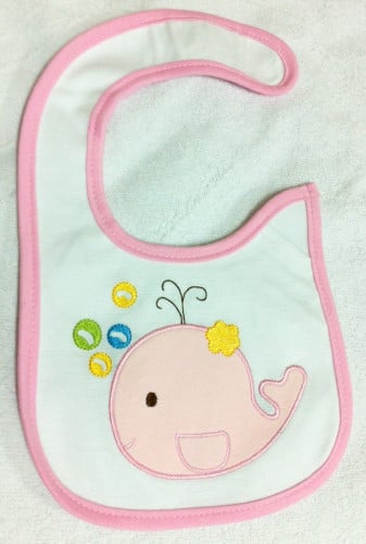 مريلة أطفال - حوت وردي