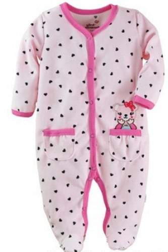 أفرول بناتي ماركة first movements - فليس وردي