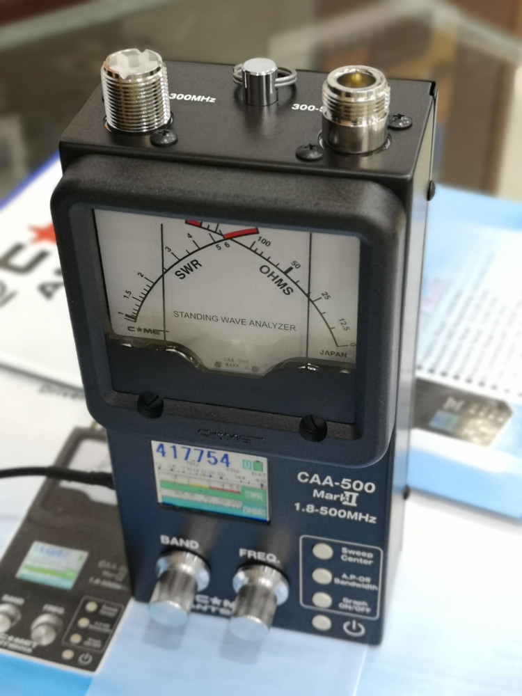 COMET JAPAN CAA-500 MARKII Standing Wave Analyzer - مؤسسة COMET JAPAN CAA-500 MARKII Standing Wave Analyzer - مؤسسة