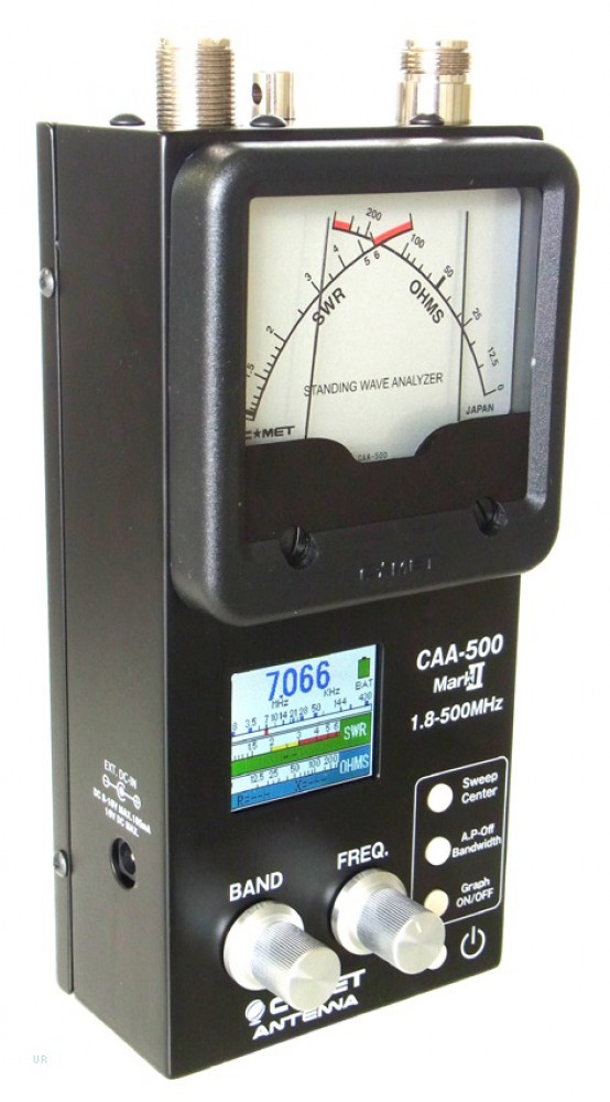 COMET JAPAN CAA-500 MARKII Standing Wave Analyzer - مؤسسة COMET JAPAN CAA-500 MARKII Standing Wave Analyzer - مؤسسة