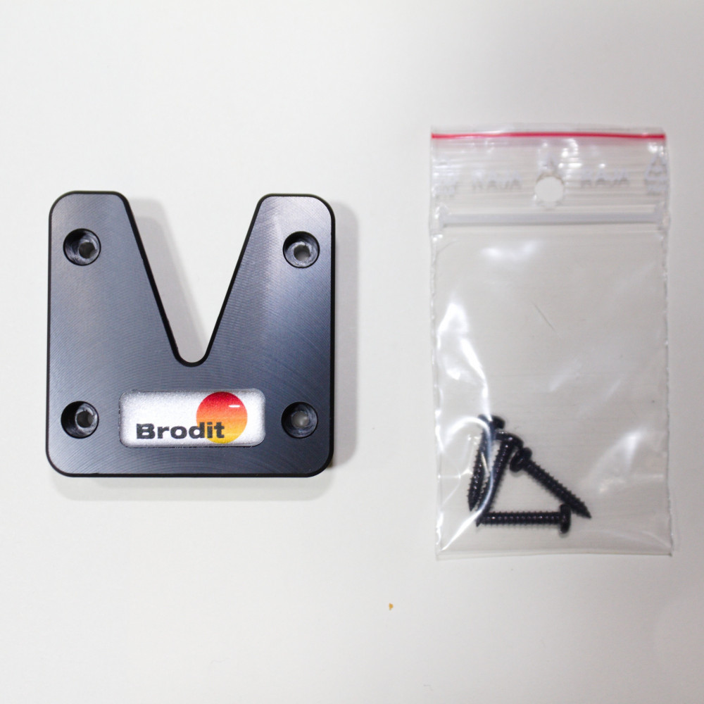 BRODIT Mounting Accessories V-slot button and clip holder. With