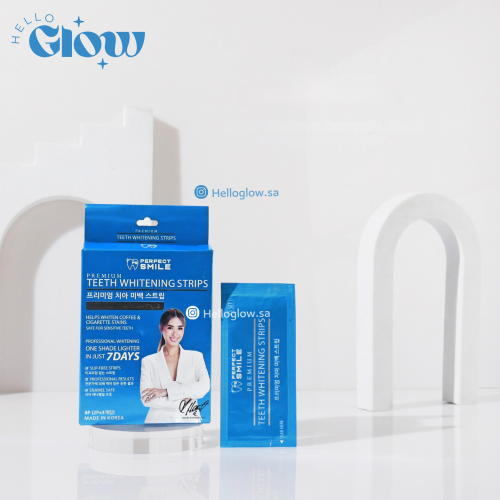 شرائط تبييض الأسنان  8 قطع - Perfect Smile Teeth Whitening Strips 8pcs