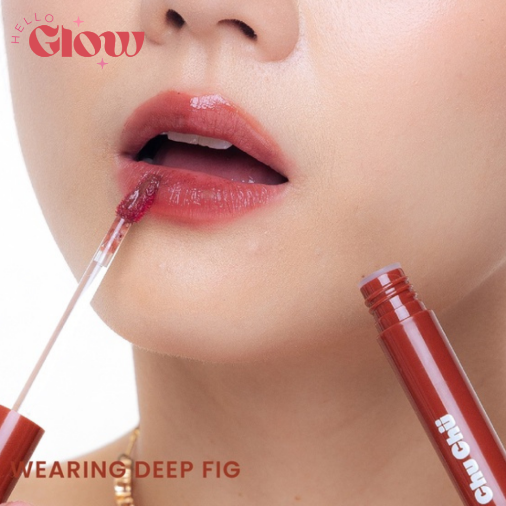 تنت الشفاه - Chu Chu Beauty Juicy Dew Tint In Deep Fig