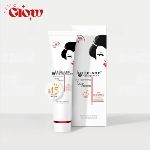 كريم تفتيح الوجة من كوجي سان -  Skin Lightening Face Cream SPF15 w/ HydroMoist