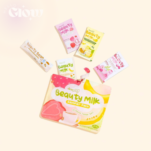 عبوة عينات حليب الجمال من بيوتي ميلك - Dear Face Beauty Milk Sampler