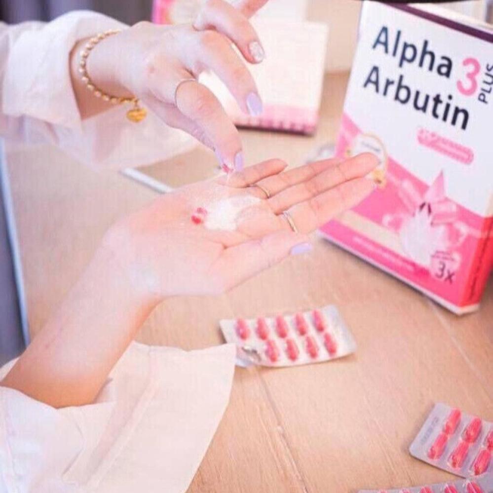 كبسولات الفا اربوتين بلس Alpha Arbutin 3 Plus + White