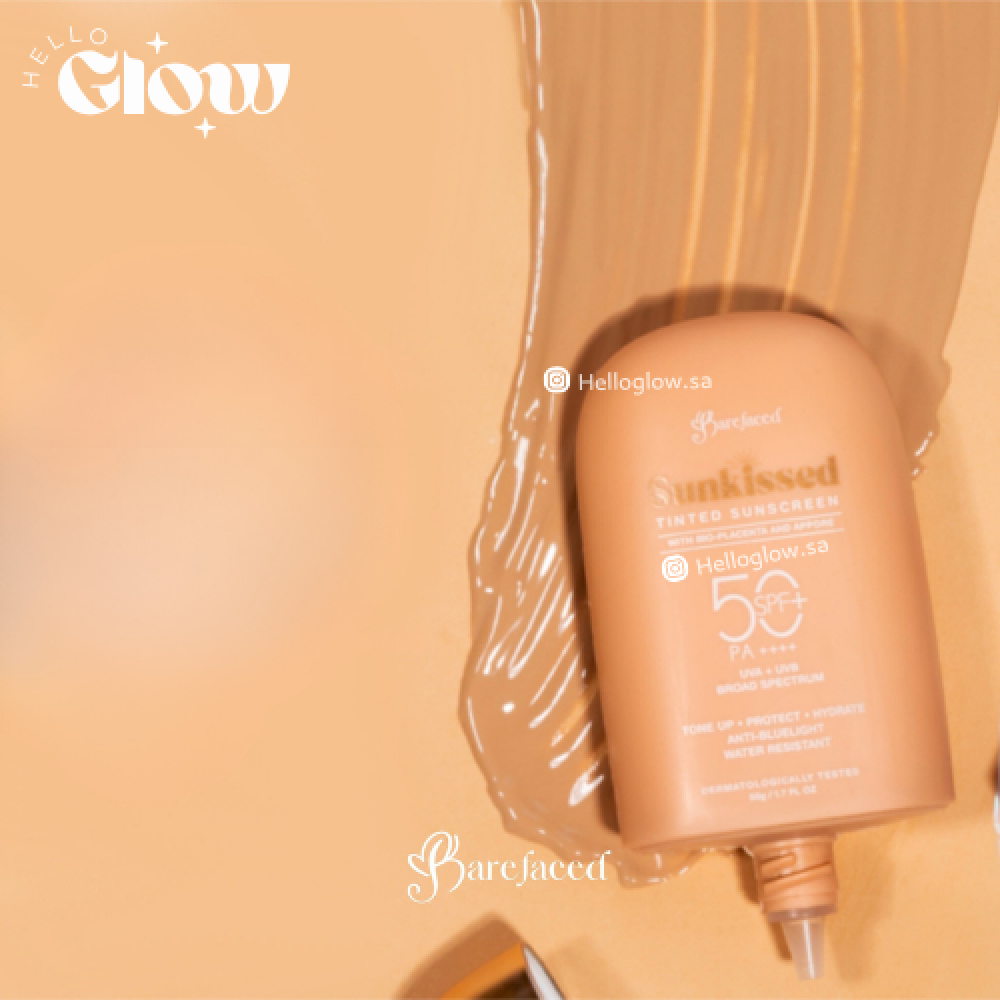 واقي الشمس برونز بالبلاسنتا - Barefaced Sunkissed Tinted Sunscreen SPF50+ PA++++ 50g