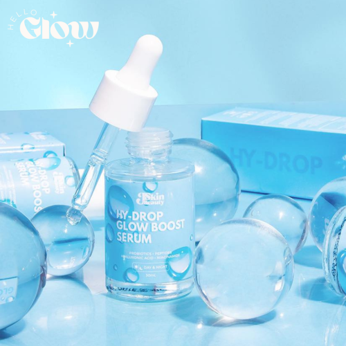 سيروم بناء حاجز البشره بالببتيدات- Hy-Drop Glow Boost Serum by Jskin Beauty