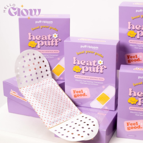 كمادة حرارية لاصقة - Puff & Bloom Heat Puff