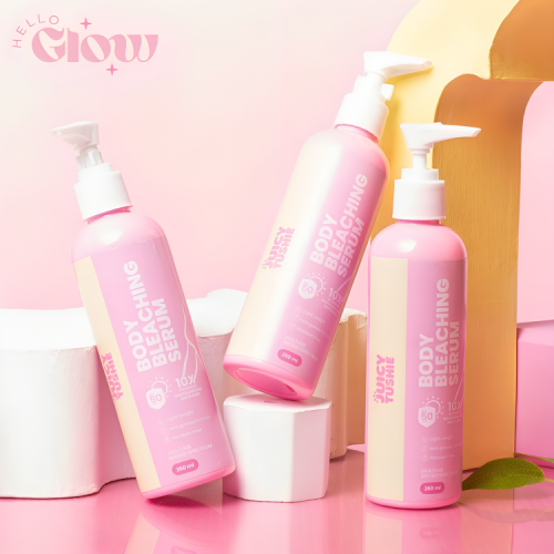 لوشن سيروم تبييض الجسم من جوسي توشي، x10مرات - Tushie Body Bleaching Serum Lotion 10x Intensive Whitening