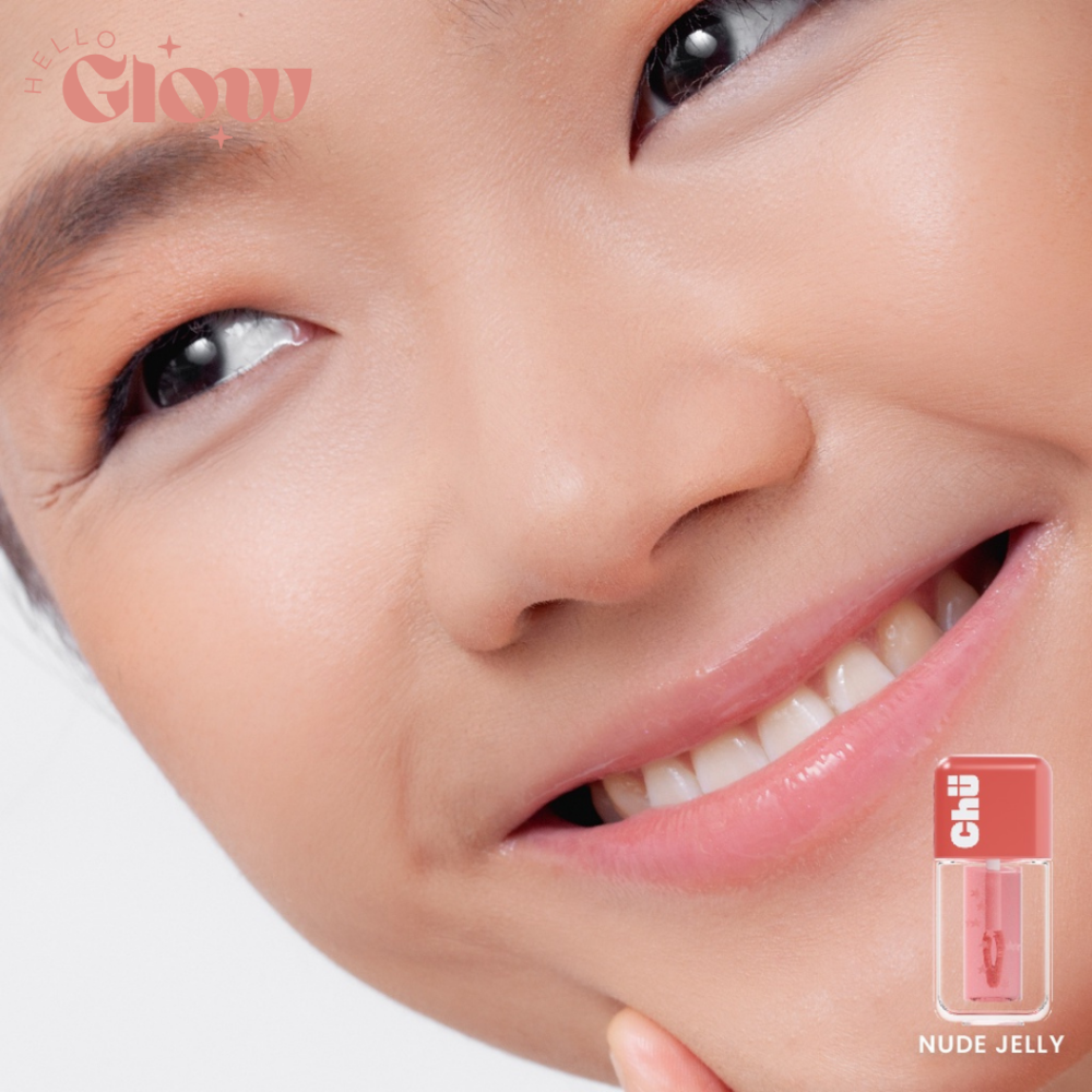 قلوس شفاه - Chu Chu Beauty Lip Syrup in Nude Jelly