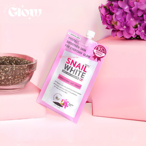 كريم نهاري لتفتيح البشرة من سنيلوايت SPF 30/PA+++ 7 snailwhite