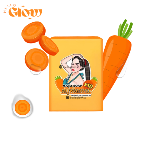 صابون مايا للتفتيح  بالجزر - MAYA SOAP 10x carrot