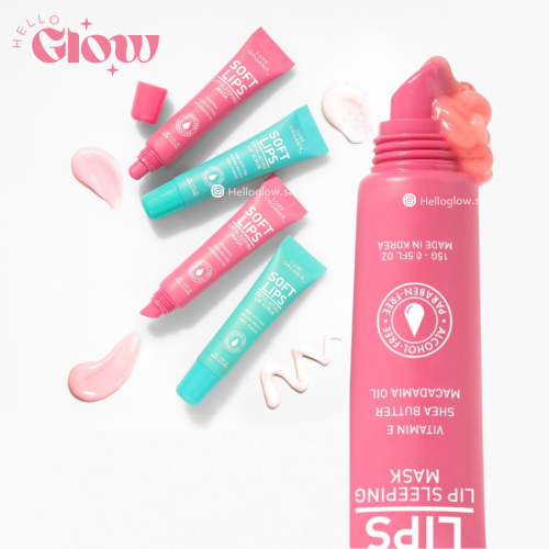 ماسك الشفايف الليلي - LUXE ORGANIX Soft Lips Lip Sleeping Mask 15g