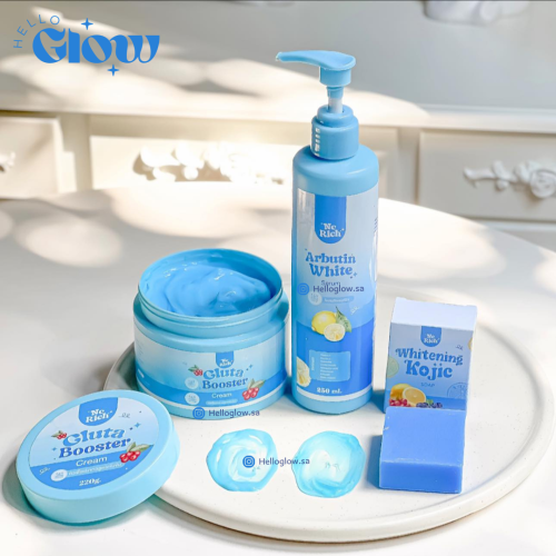 مجموعة أربوتين جلوتا وايت للجسم - NC rich Arbutin White