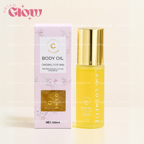 زيت كامي لتفتيح وترطيب الجسم - CamiCosmetic BODY OIL CAMI