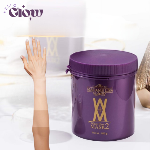 ماسك التفتيح مدام ليزا وايت بلس حجم عملاق - Madame Lisa White Plus Mask 2