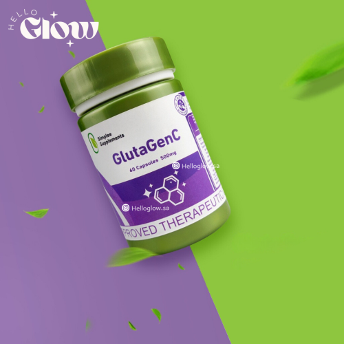 كبسولات الجلوتاثيون جلوتاجين سي - Simplee GlutaGenC Whitening Capsule Supplement