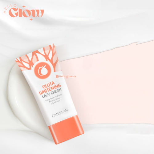 لوشن تبييض الوجه من جيميلان جلوتا - GMEELAN Gluta Facial Whitening Lotion Cream Brighten Skin Tone 30g