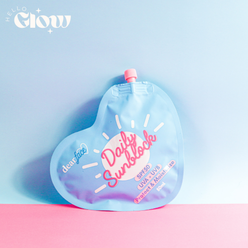 واقي شمس دير فيس - Dear face Daily Sunblock Sunscreen