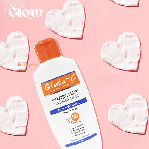 لوشن جلوتا-سي كوجيك بلس+ مع عامل حماية من الشمس - Gluta-C Kojic Plus+ Lotion with SPF 30 300ml