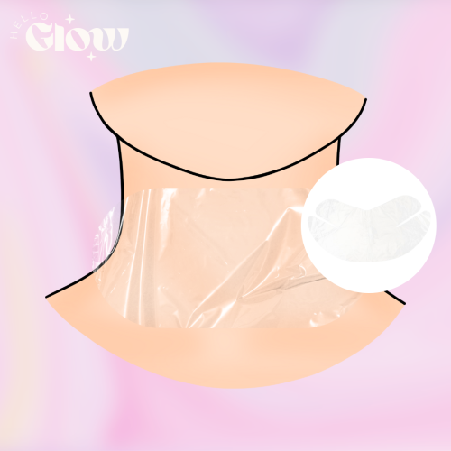 أغطية حماية الرقبه للماسكات والكريمات