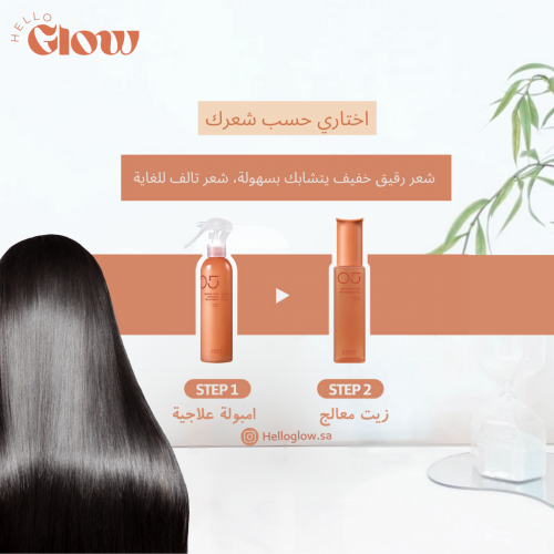مجموعة اموس العلاجية للشعر المتشابك - Amos Professional