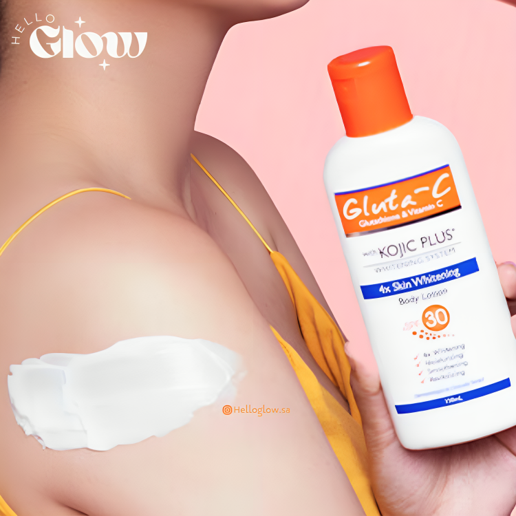 لوشن جلوتا-سي كوجيك بلس+ مع عامل حماية من الشمس - Gluta-C Kojic Plus+ Lotion with SPF 30 300ml